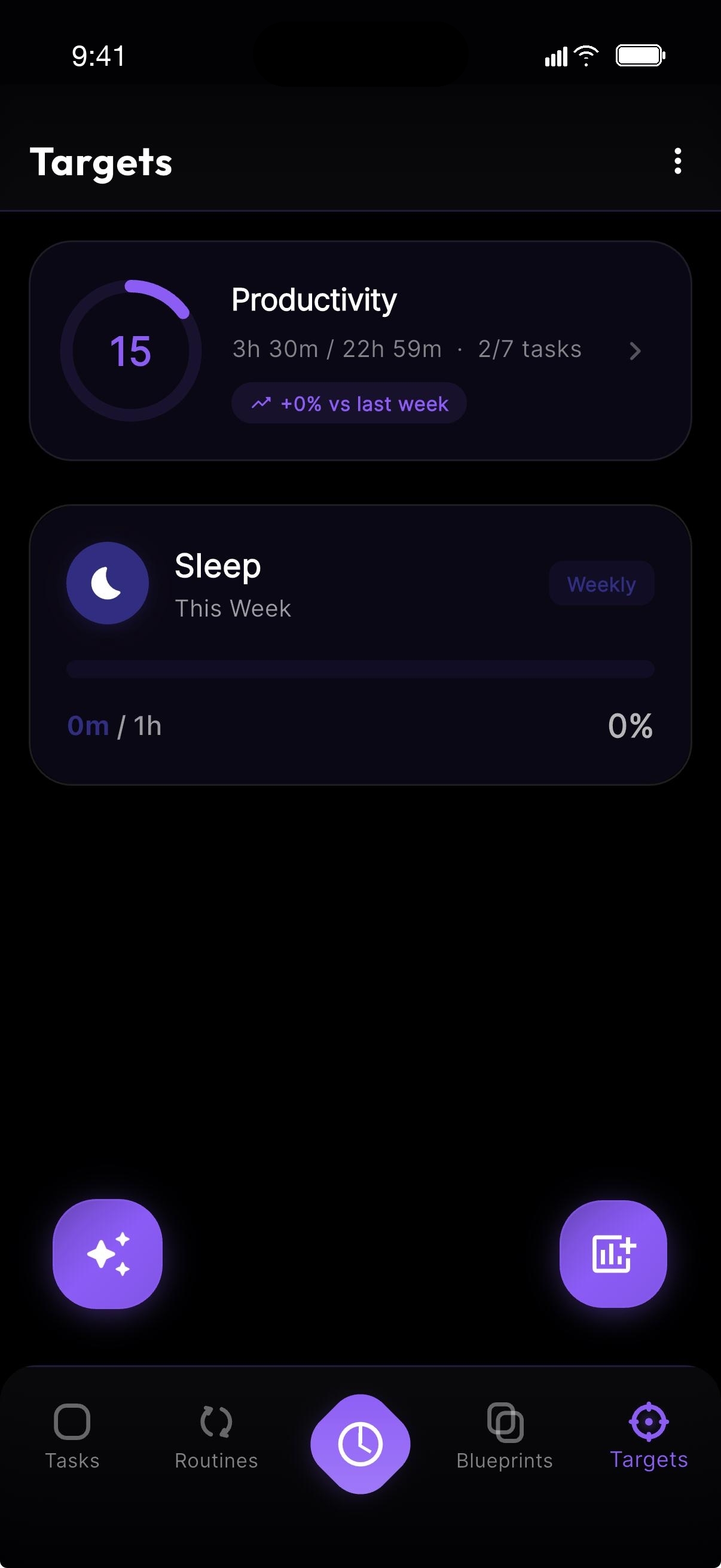 KroNav Customized Settings View